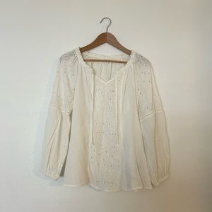 Old Navy eyelet top